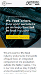 Mobile Screenshot of foodtankers.com